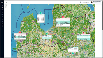 Radiation Analysis and Visualization Environment Network (RAVEN) software